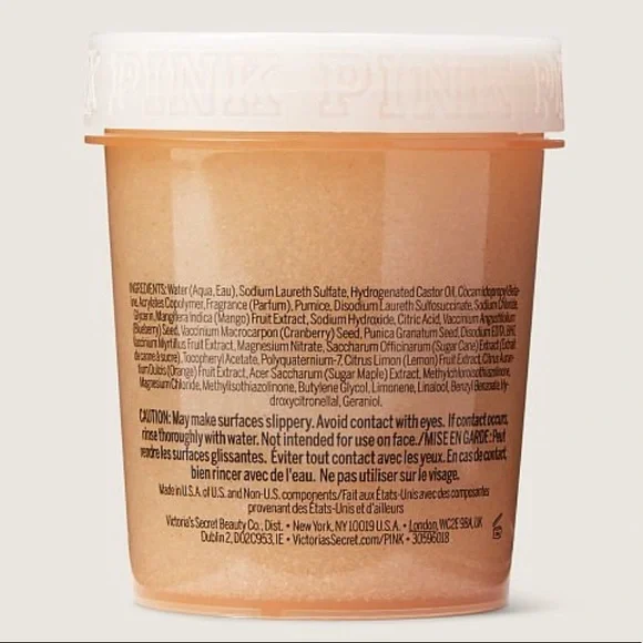 PINK Victoria’s Secret Mango Superfruit Body Scrub - Picture 2 of 2
